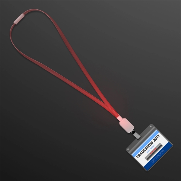 Supernova Light Lanyards, LED Badge Holders - Supernova Light Lanyards, LED Badge Holders - Image 9 of 9