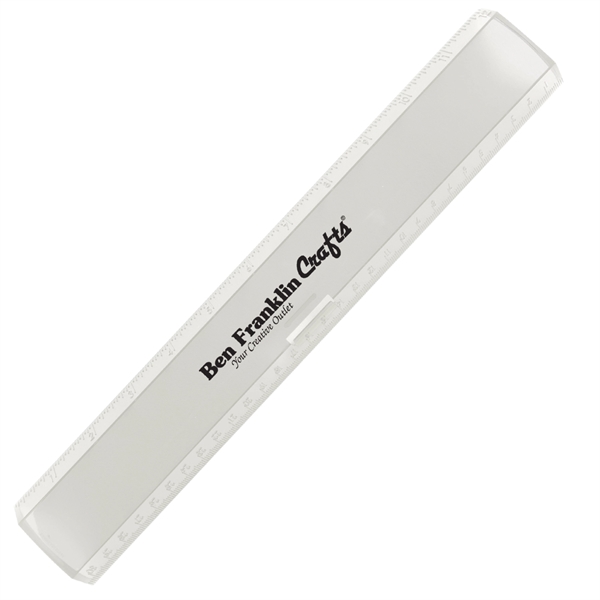 12" Plastic Ruler - 12" Plastic Ruler - Image 4 of 20