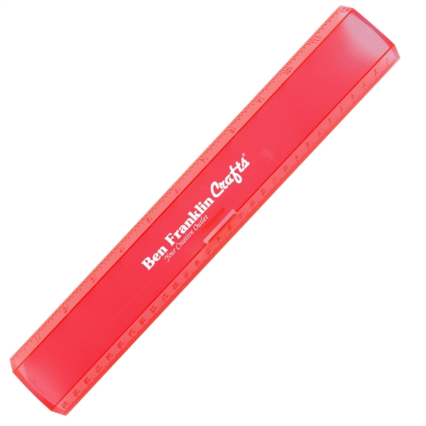 12" Plastic Ruler - 12" Plastic Ruler - Image 9 of 20