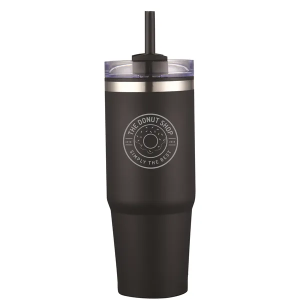 30oz Double Wall Tumbler with PP Liner - 30oz Double Wall Tumbler with PP Liner - Image 4 of 28