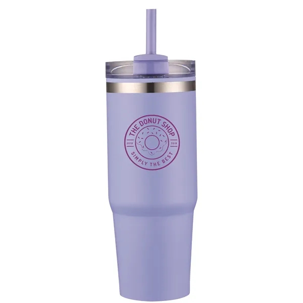 30oz Double Wall Tumbler with PP Liner - 30oz Double Wall Tumbler with PP Liner - Image 24 of 28