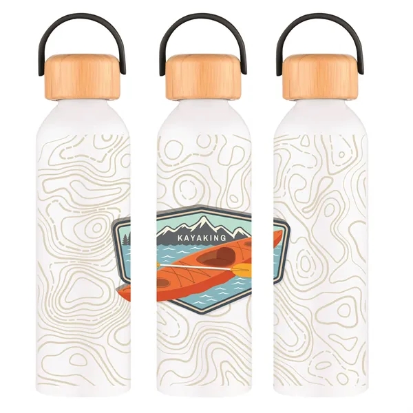 24oz 100% Recycled Aluminum Bottle - 24oz 100% Recycled Aluminum Bottle - Image 0 of 15