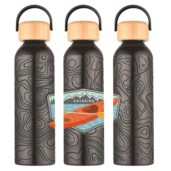 24oz 100% Recycled Aluminum Bottle - 24oz 100% Recycled Aluminum Bottle - Image 6 of 15