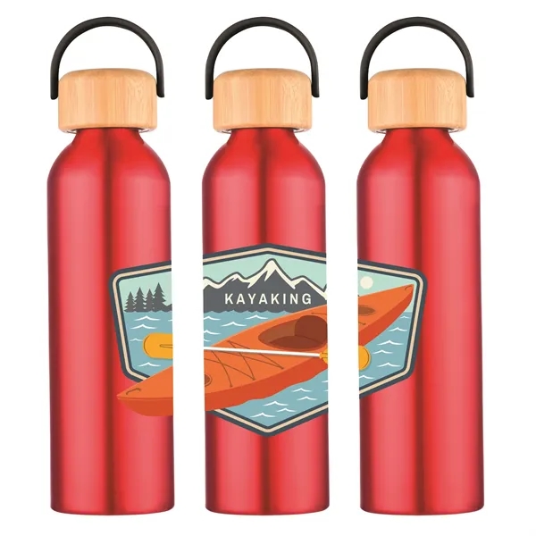 24oz 100% Recycled Aluminum Bottle - 24oz 100% Recycled Aluminum Bottle - Image 10 of 15