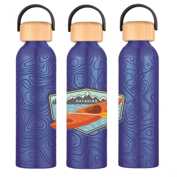 24oz 100% Recycled Aluminum Bottle - 24oz 100% Recycled Aluminum Bottle - Image 14 of 15
