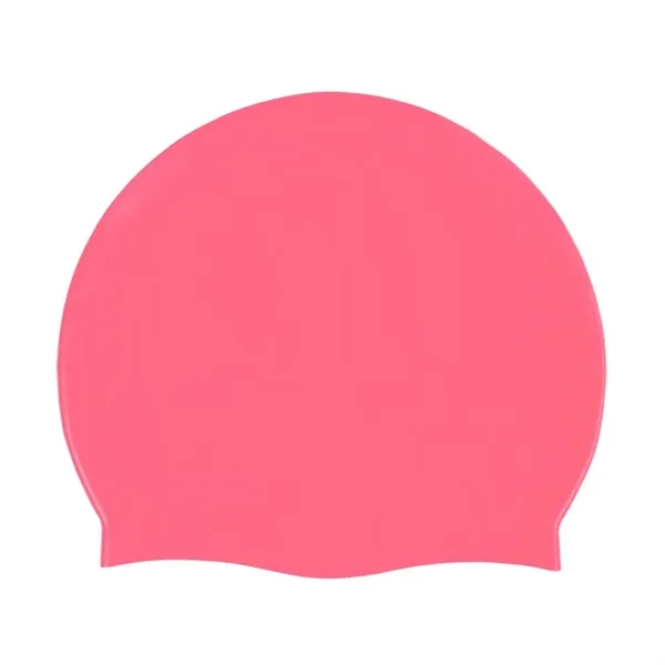 Unisex Adult Wrinkle Free Silicone Swim Cap - Unisex Adult Wrinkle Free Silicone Swim Cap - Image 2 of 8