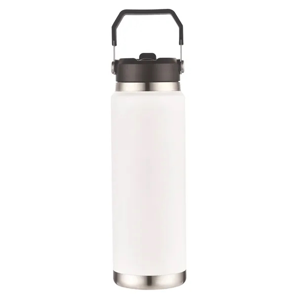 30oz Vacuum Water Bottle with Stainless Steel Handle - 30oz Vacuum Water Bottle with Stainless Steel Handle - Image 1 of 16