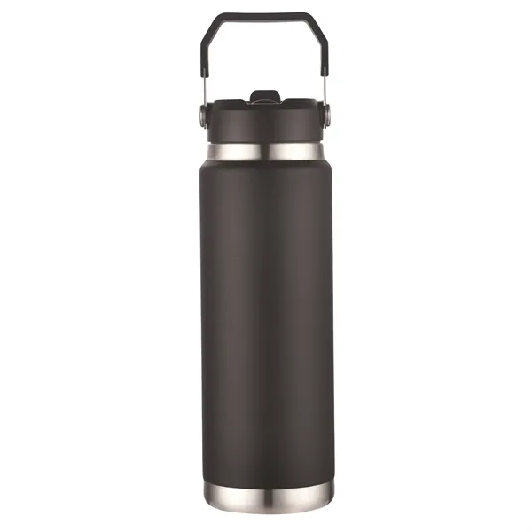 30oz Vacuum Water Bottle with Stainless Steel Handle - 30oz Vacuum Water Bottle with Stainless Steel Handle - Image 5 of 16