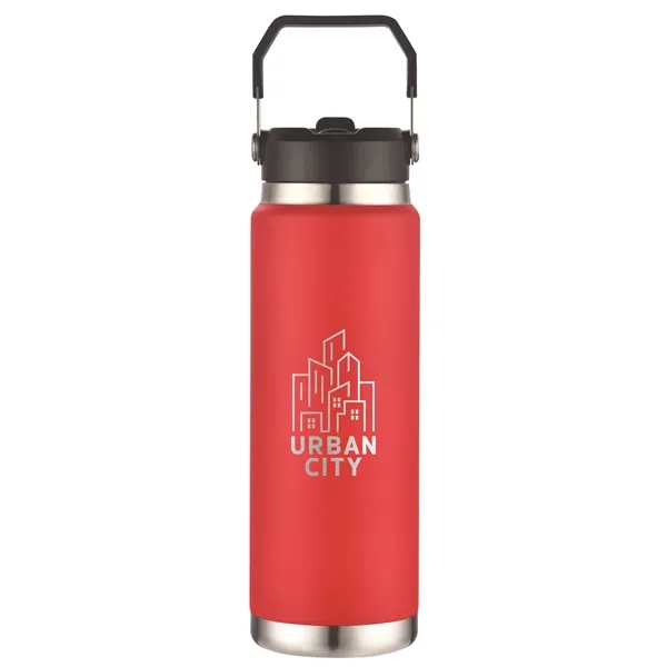 30oz Vacuum Water Bottle with Stainless Steel Handle - 30oz Vacuum Water Bottle with Stainless Steel Handle - Image 14 of 16