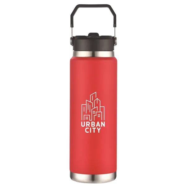 30oz Vacuum Water Bottle with Stainless Steel Handle - 30oz Vacuum Water Bottle with Stainless Steel Handle - Image 16 of 16