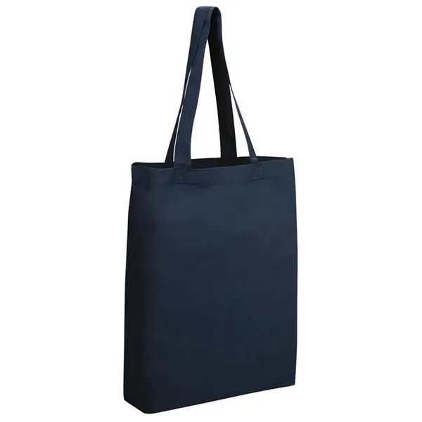 Cotton Economical Tote w/3" Gusset - Colors - Cotton Economical Tote w/3" Gusset - Colors - Image 4 of 5