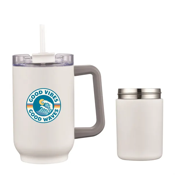 3-in-1 Stainless Steel 22oz Tumbler and Can Cooler w/ handle - 3-in-1 Stainless Steel 22oz Tumbler and Can Cooler w/ handle - Image 0 of 20