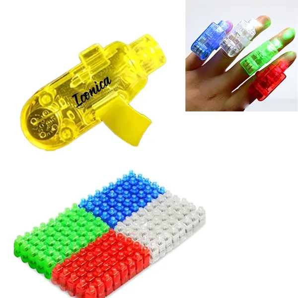 LED Light Up Finger Ring Toys - LED Light Up Finger Ring Toys - Image 0 of 9