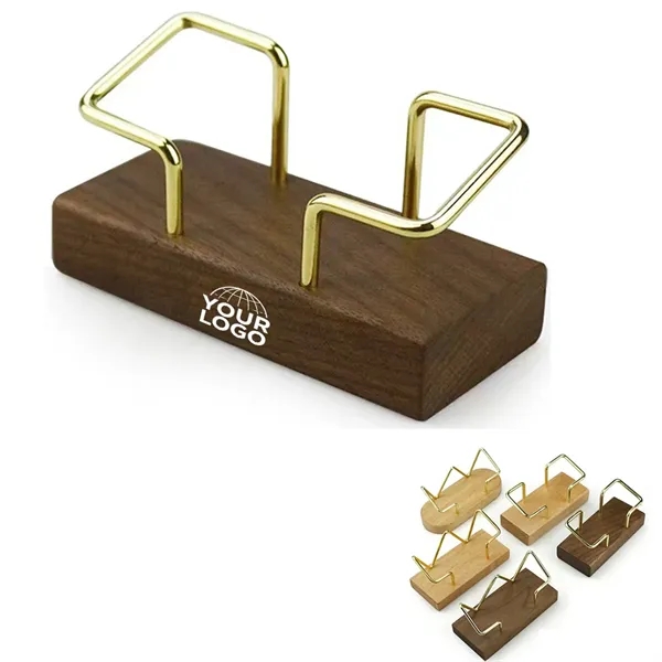 Wooden Creative Business Card Display - Wooden Creative Business Card Display - Image 0 of 9