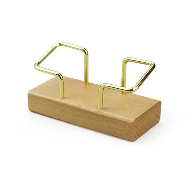 Wooden Creative Business Card Display - Wooden Creative Business Card Display - Image 4 of 9