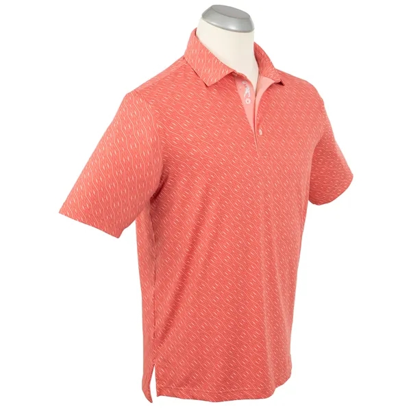 Bobby Jones Men's Performance Argyle Print Polo - Bobby Jones Men's Performance Argyle Print Polo - Image 1 of 2