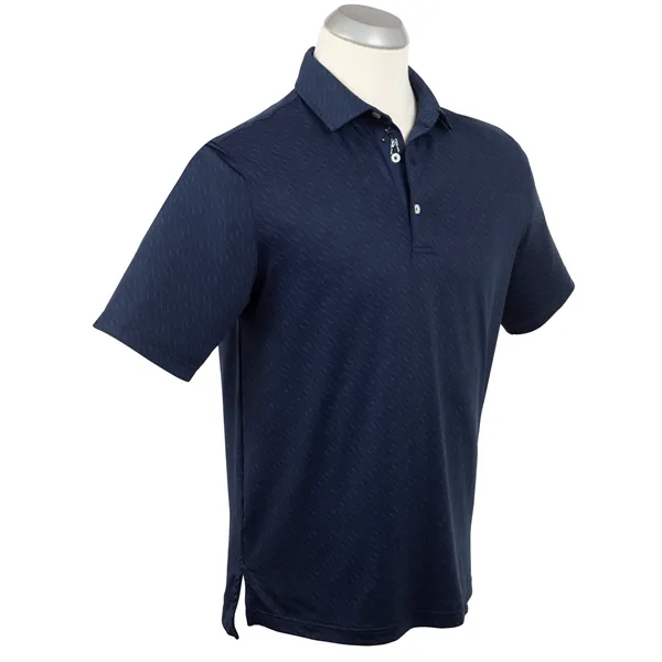 Bobby Jones Men's Performance Argyle Print Polo - Bobby Jones Men's Performance Argyle Print Polo - Image 2 of 2