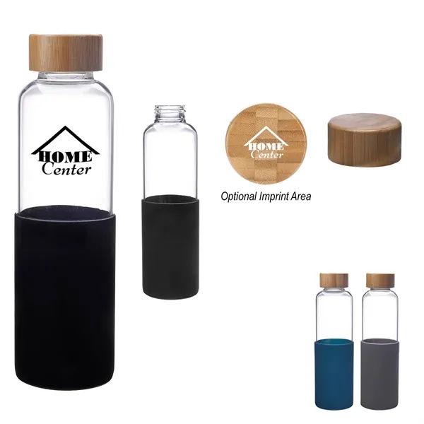 20 Oz. James Glass Bottle - 20 Oz. James Glass Bottle - Image 0 of 7