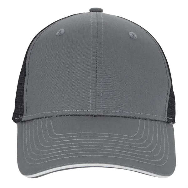 Roadster Trucker Cap with Sandwich - Roadster Trucker Cap with Sandwich - Image 8 of 12