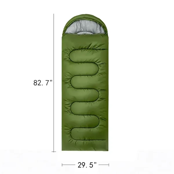 Outdoor Cold-proof Thermal Camping Sleeping Bag - Outdoor Cold-proof Thermal Camping Sleeping Bag - Image 2 of 5
