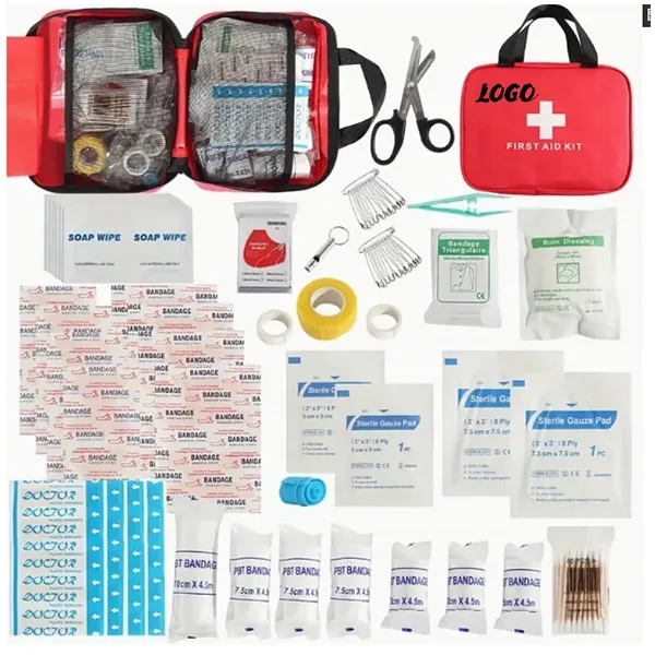 160PCS Emergency First Aid Kit - 160PCS Emergency First Aid Kit - Image 0 of 3