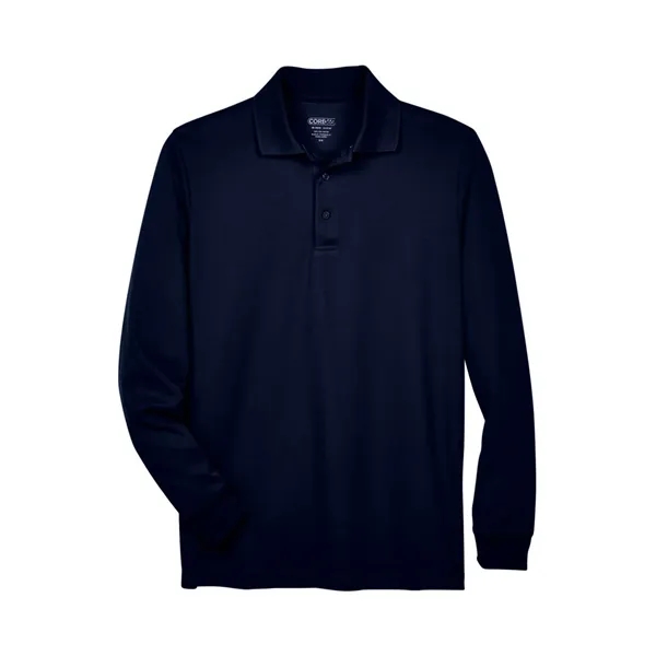 CORE365 Men's Pinnacle Performance Long Sleeve Pique Polo - CORE365 Men's Pinnacle Performance Long Sleeve Pique Polo - Image 11 of 20