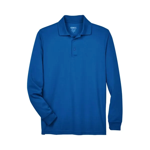 CORE365 Men's Pinnacle Performance Long Sleeve Pique Polo - CORE365 Men's Pinnacle Performance Long Sleeve Pique Polo - Image 17 of 20