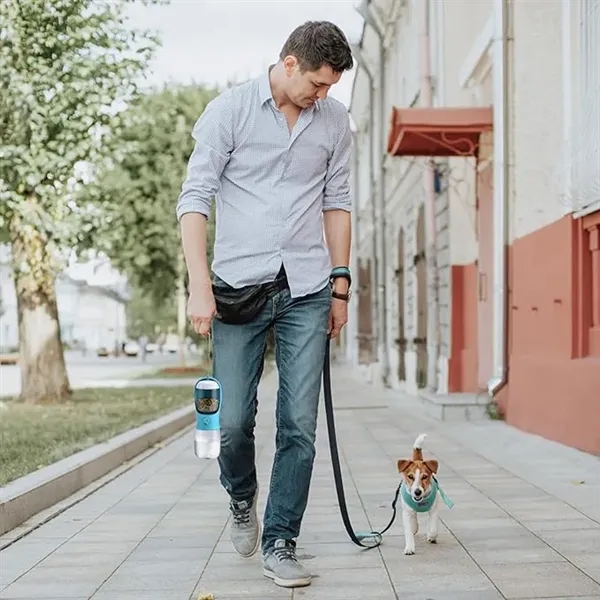 Dog Water Bottle with Food Container - Dog Water Bottle with Food Container - Image 5 of 5