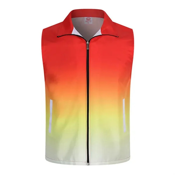 Custom Logo Promotional Vest - Custom Logo Promotional Vest - Image 1 of 2