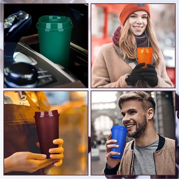 Creative Colorful Coffee Cup 16 Oz - Creative Colorful Coffee Cup 16 Oz - Image 2 of 4