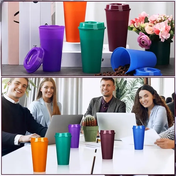 Creative Colorful Coffee Cup 16 Oz - Creative Colorful Coffee Cup 16 Oz - Image 3 of 4