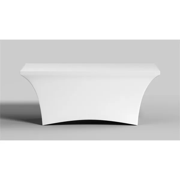 8' Open Back Stretch Table Cover (Full Color Dye Sublimation - 8' Open Back Stretch Table Cover (Full Color Dye Sublimation - Image 1 of 4
