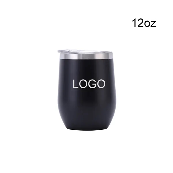12oz Durable Stainless Steel Tumbler with Lid - 12oz Durable Stainless Steel Tumbler with Lid - Image 0 of 1
