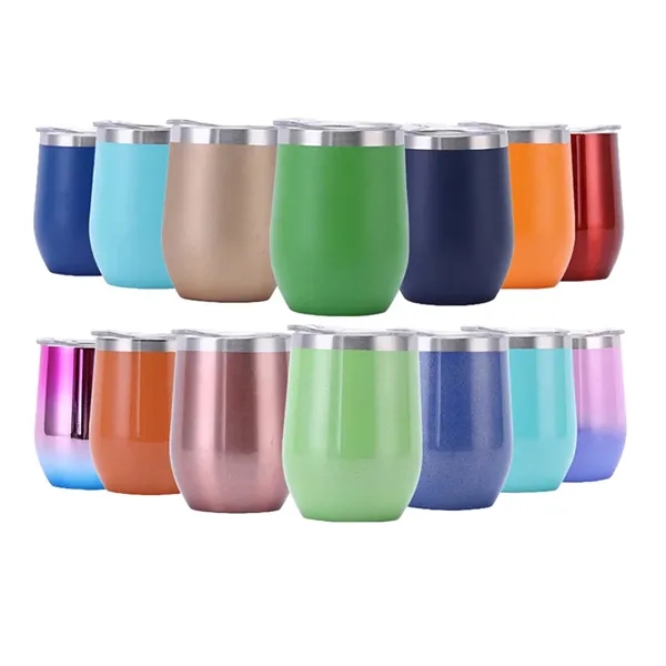 12oz Durable Stainless Steel Tumbler with Lid - 12oz Durable Stainless Steel Tumbler with Lid - Image 1 of 1