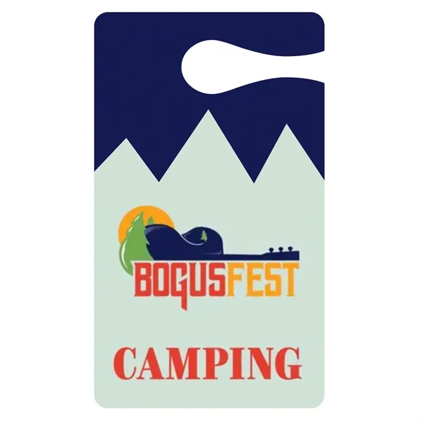 Plastic Rear View Mirror Hang Tags - Plastic Rear View Mirror Hang Tags - Image 1 of 2