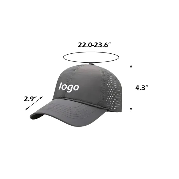 Lightweight Breathable Sun Protection Sports Hat - Lightweight Breathable Sun Protection Sports Hat - Image 1 of 2