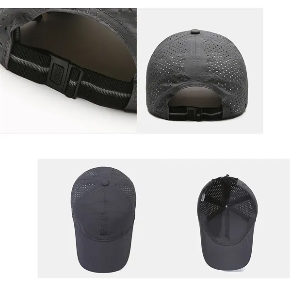 Lightweight Breathable Sun Protection Sports Hat - Lightweight Breathable Sun Protection Sports Hat - Image 2 of 2