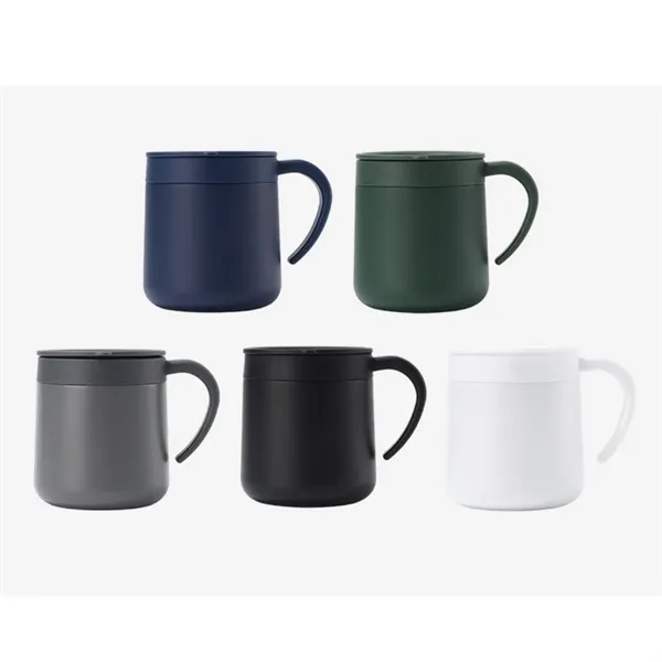 10oz Insulated Double Wall Stainless Steel Mug With Lid - 10oz Insulated Double Wall Stainless Steel Mug With Lid - Image 2 of 2