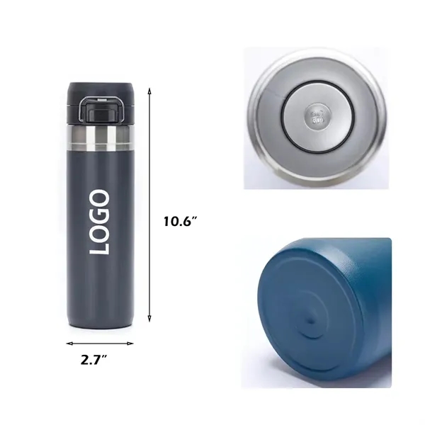 27oz Insulated Tumbler with Push-Button Lid - 27oz Insulated Tumbler with Push-Button Lid - Image 1 of 2