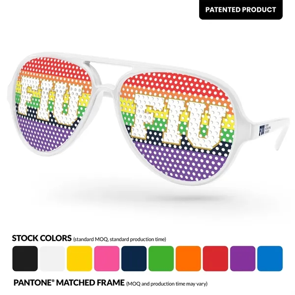 Aviator Sport Pinhole Sunglasses - Aviator Sport Pinhole Sunglasses - Image 0 of 10
