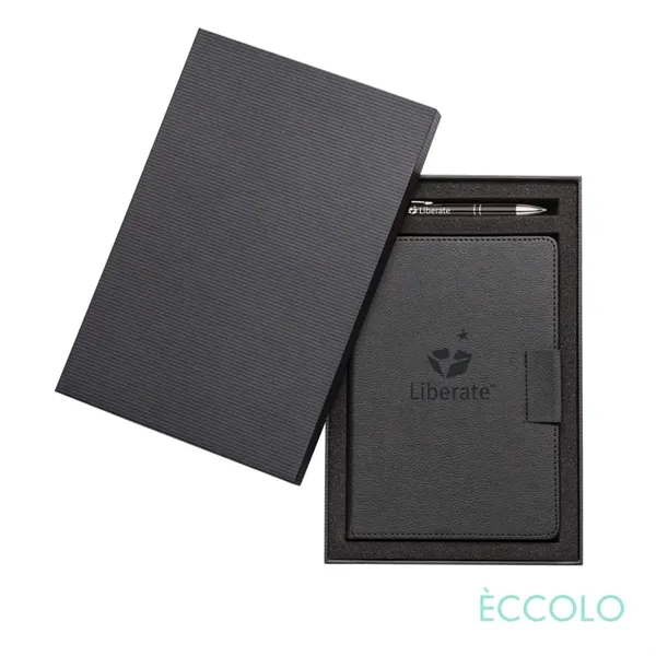 Eccolo® Carlton Journal/Clicker Pen Gift Set - Eccolo® Carlton Journal/Clicker Pen Gift Set - Image 3 of 6
