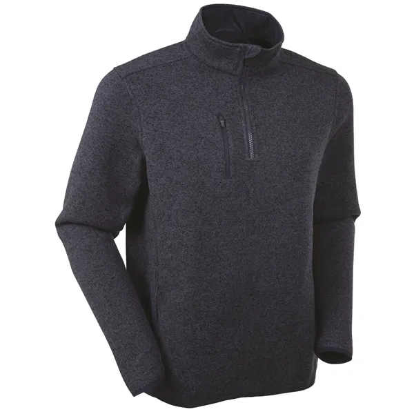 Bobby Jones Men's Performance Poly Wool 1/4 Zip Sweater Jack - Bobby Jones Men's Performance Poly Wool 1/4 Zip Sweater Jack - Image 0 of 4