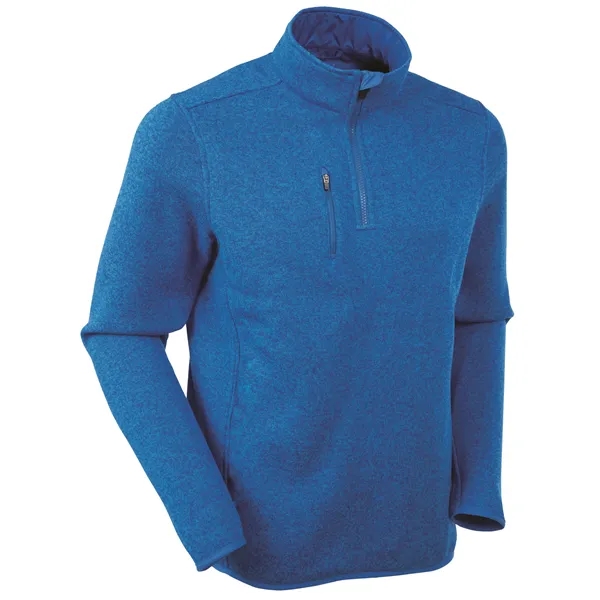Bobby Jones Men's Performance Poly Wool 1/4 Zip Sweater Jack - Bobby Jones Men's Performance Poly Wool 1/4 Zip Sweater Jack - Image 1 of 4
