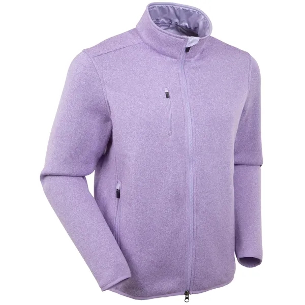 Bobby Jones Men's Performance Poly Full-Zip Sweater Jacket - Bobby Jones Men's Performance Poly Full-Zip Sweater Jacket - Image 1 of 5