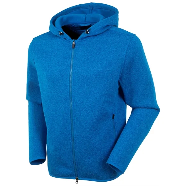 Bobby Jones Men's Performance Full Zip Fleece Hoodie - Bobby Jones Men's Performance Full Zip Fleece Hoodie - Image 1 of 4