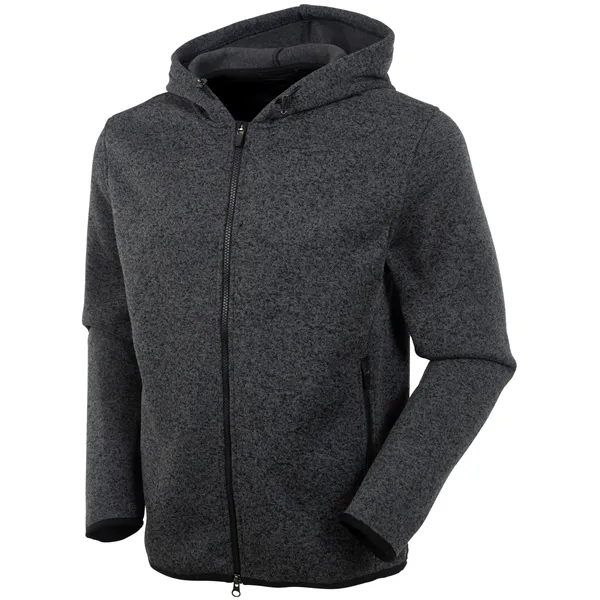 Bobby Jones Men's Performance Full Zip Fleece Hoodie - Bobby Jones Men's Performance Full Zip Fleece Hoodie - Image 4 of 4