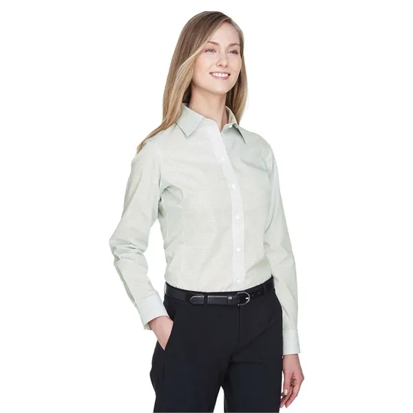 Devon & Jones Women's Crown Collection® Micro Tattersall ... - Devon & Jones Women's Crown Collection® Micro Tattersall ... - Image 4 of 24