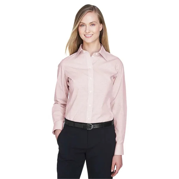 Devon & Jones Women's Crown Collection® Micro Tattersall ... - Devon & Jones Women's Crown Collection® Micro Tattersall ... - Image 8 of 24