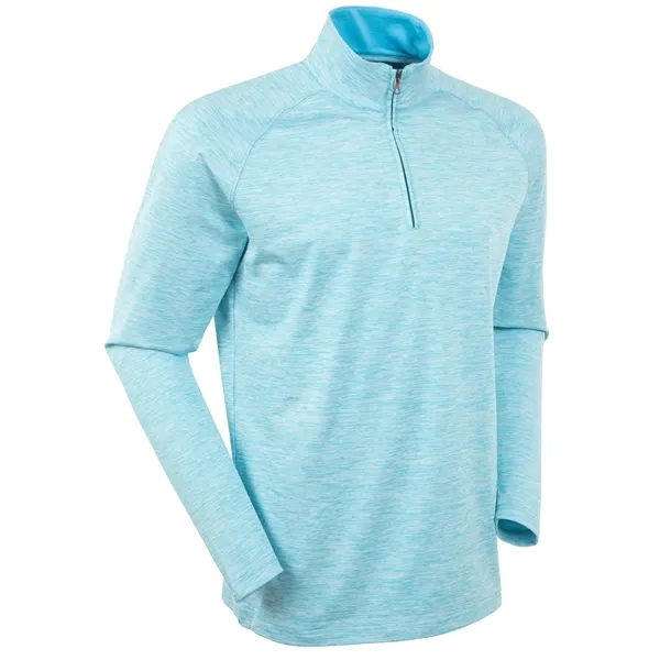 Bobby Jones Men's Performance Ragland 1/4 Zip L/S Pullover - Bobby Jones Men's Performance Ragland 1/4 Zip L/S Pullover - Image 2 of 5