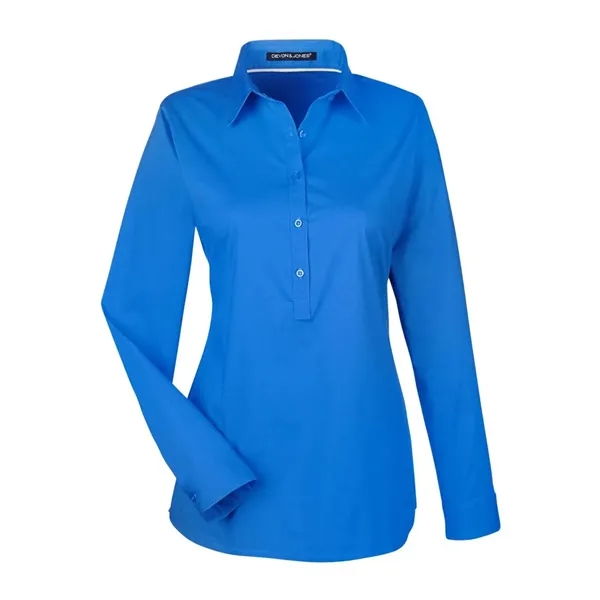 Devon & Jones Women's Perfect Fit™ Half-Placket Tunic Dre... - Devon & Jones Women's Perfect Fit™ Half-Placket Tunic Dre... - Image 1 of 3